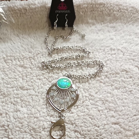 Celestial Charisma Green Lanyard - Picture 1 of 1
